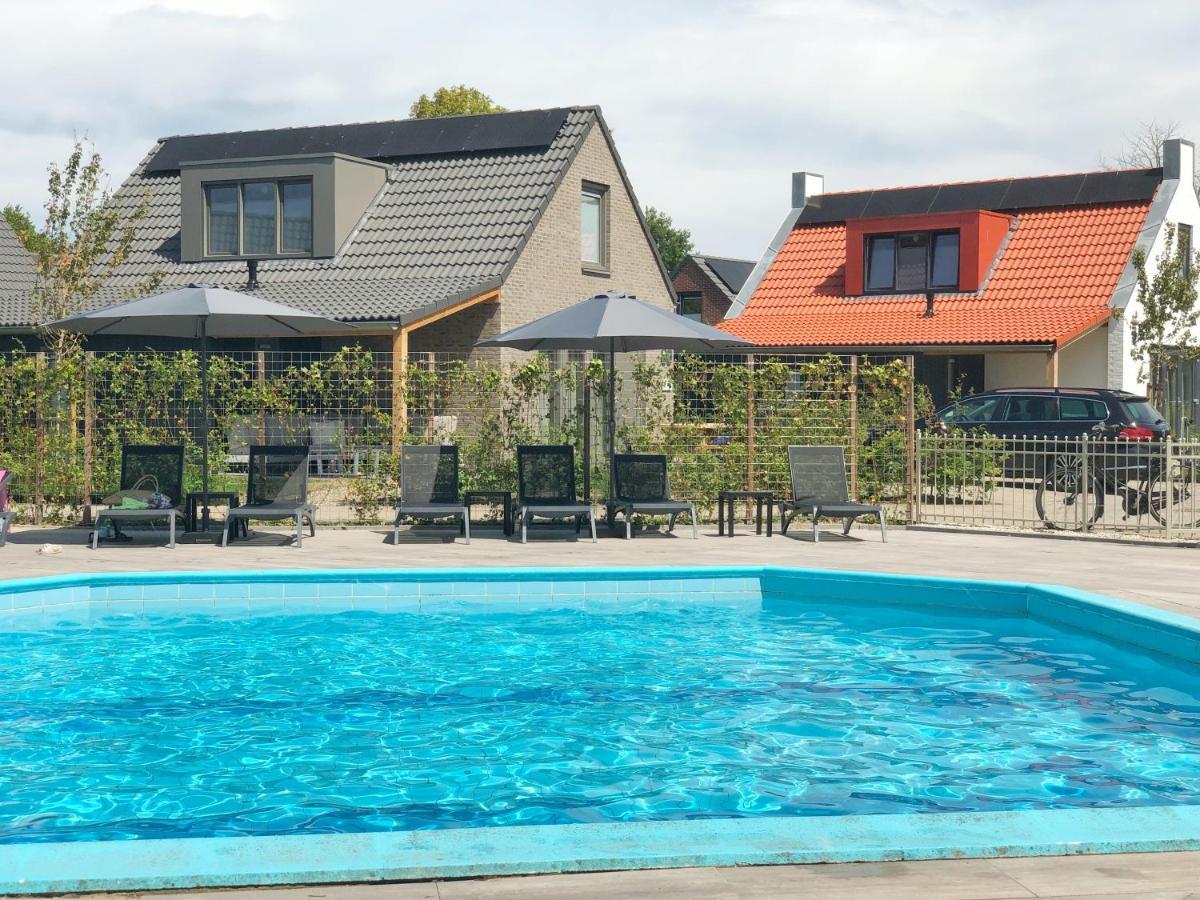 Chalet 516 Op Recreatiepark De Wielen ซินท์ มาร์เท็น ภายนอก รูปภาพ